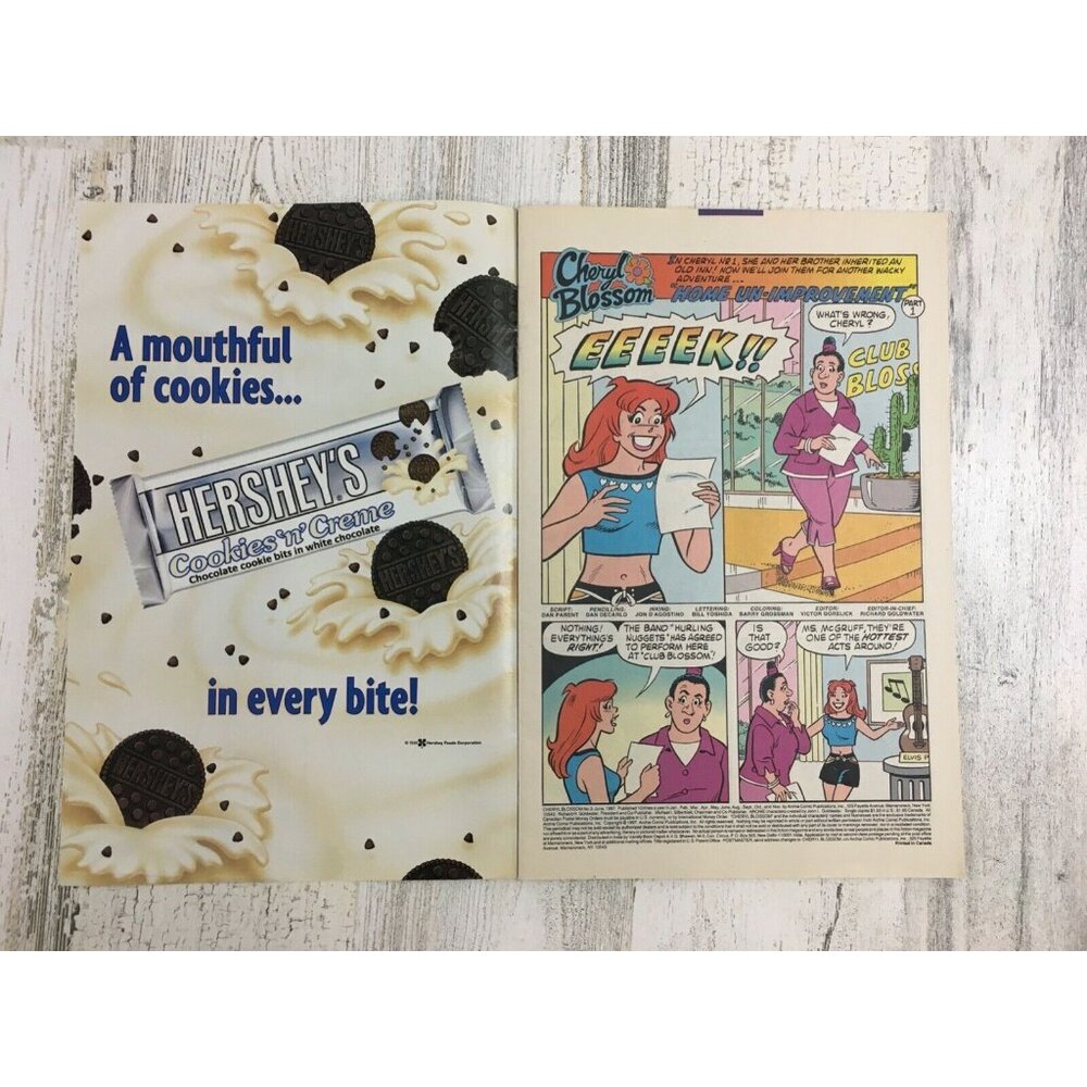 Cheryl Blossom #3 June 1997 Dan DeCarlo Cover Home Improvement - Picture 7 of 15